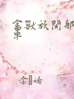 禽兽放开那辆跑车