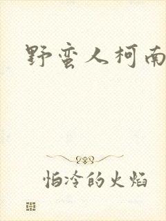 野蛮人柯南小说