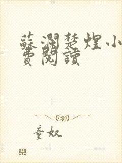 苏澜楚煜小说免费阅读