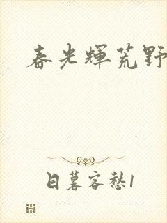 春光辉荒野