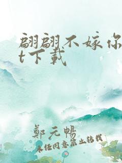 翩翩不嫁你txt下载