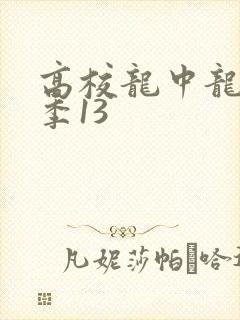 高校龙中龙第二季13