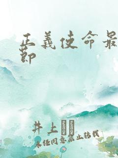 正义使命最新章节