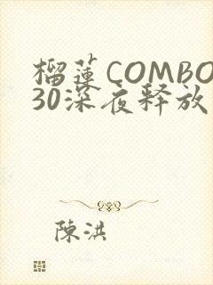 榴莲COMBO30深夜释放自己