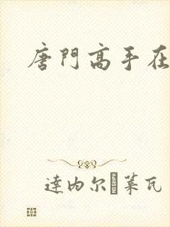 唐门高手在异界