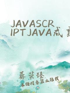JAVASCRIPTJAVA成熟亲子