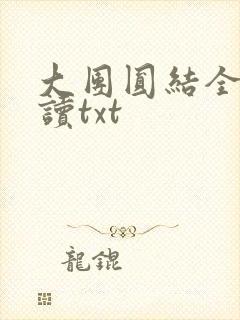 大团圆结全文阅读txt