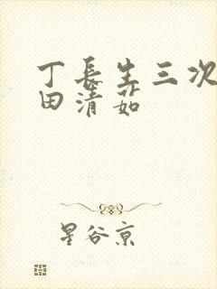 丁长生三次进入田清茹