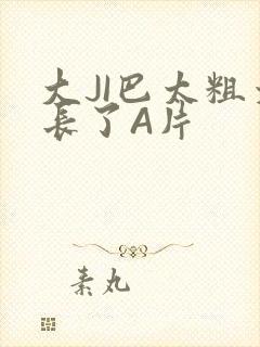 大JI巴太粗太长了A片