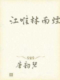 江唯林南烟
