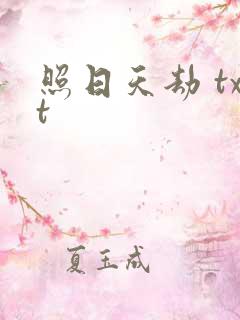 照日天劫 txt
