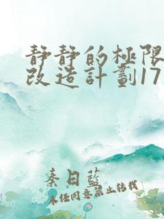 静静的极限自我改造计划17