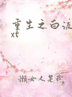 重生之白流苏txt