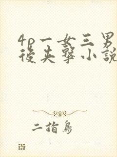 4p一女三男前后夹击小说