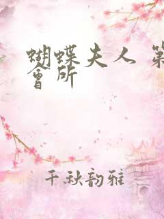 蝴蝶夫人 第一会所