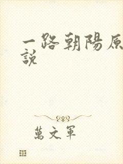 一路朝阳原著小说