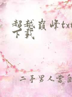超越巅峰txt下载