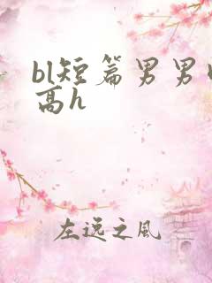 bl短篇男男肉高h