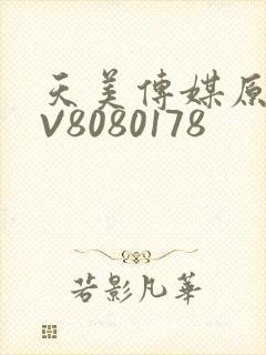 天美传媒原创MV8080178