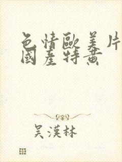 色情欧美片午夜国产特黄