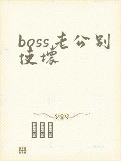 boss老公别使坏