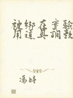 被绑在实验台上用道具调教