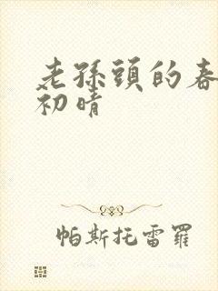 老孙头的春天林初晴