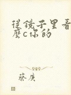 从镜子里看我怎么c你的