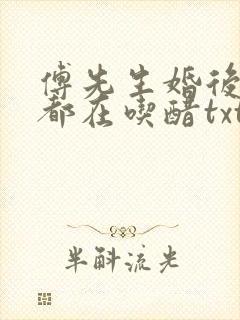 傅先生婚后每天都在吃醋txt