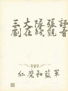 三大队张译电视剧在线观看免费