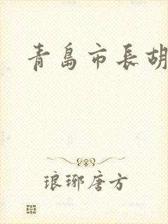 青岛市长胡学峰