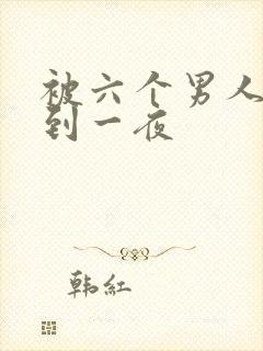 被六个男人躁J到一夜