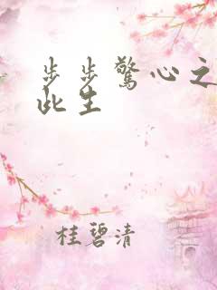 步步惊心之禛曦此生