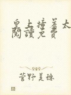 皇上撞着太子妃阅读免费