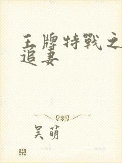 王牌特战之军少追妻