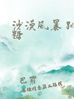 沙漠风暴 跳跳糖