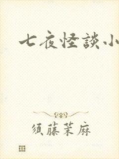 七夜怪谈小说