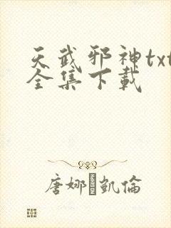 天武邪神txt全集下载