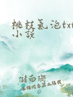 桃枝气泡txt小说