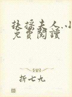 扶摇夫人.小说免费阅读