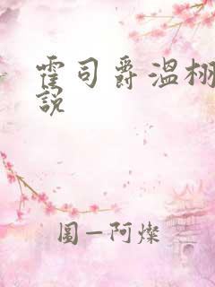 霍司爵温栩栩小说