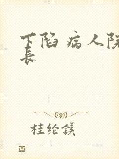 下陷 病人院院长