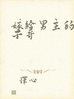 嫁给男主的病秧子哥