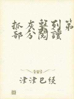 抓灰系列第33部分阅读