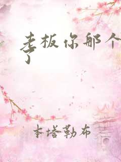 老板你那个太长了