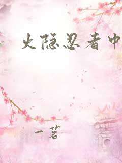 火隐忍者中文网