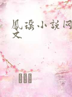 凤瑶小说网高辣文