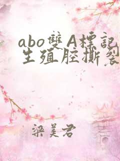 abo双A标记生殖腔撕裂