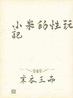 小米的性玩具日记