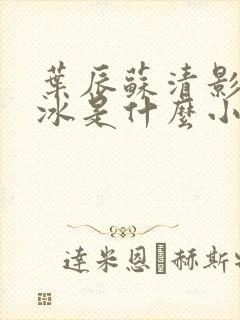 叶辰苏清影秦若冰是什么小说